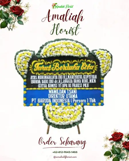 Papan Bunga Duka Tana Lia